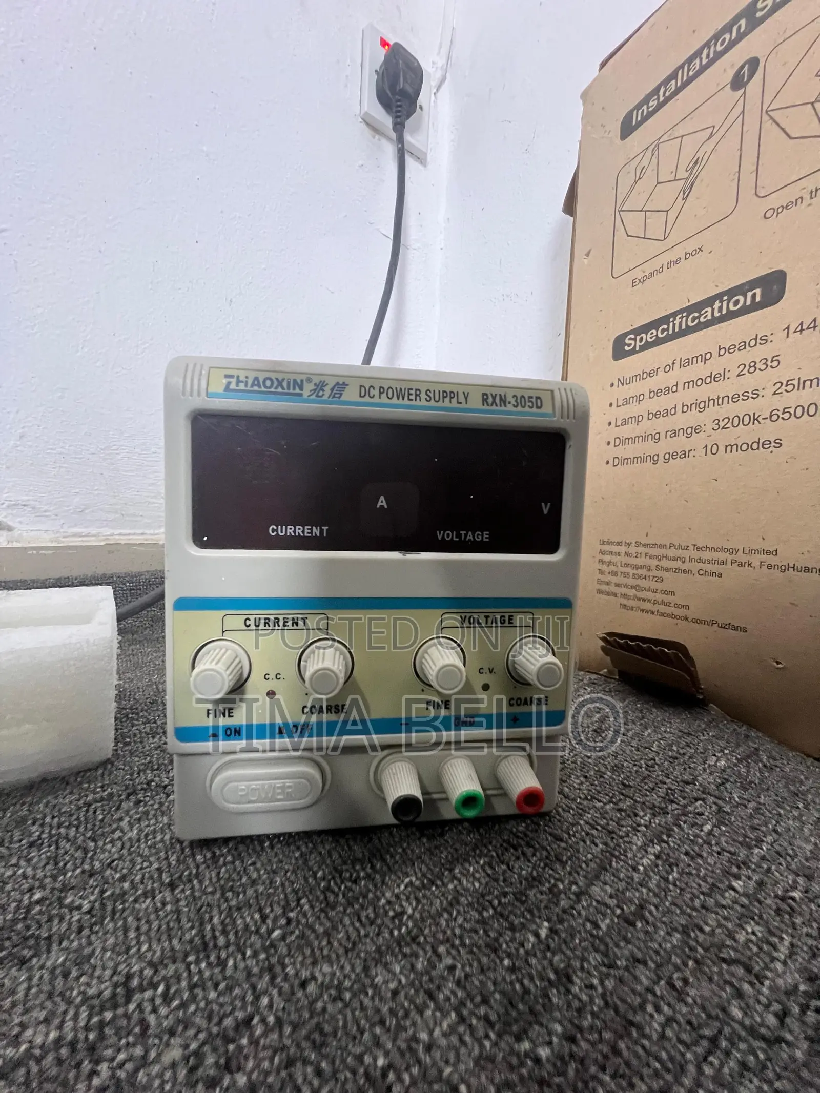Adjustable Dc Power Supply