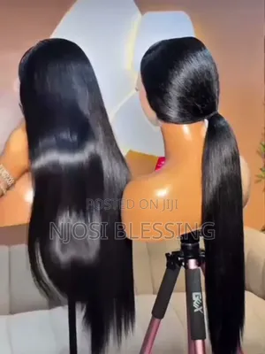 Low Grade Human Hair Wigs Full Frontal Unit