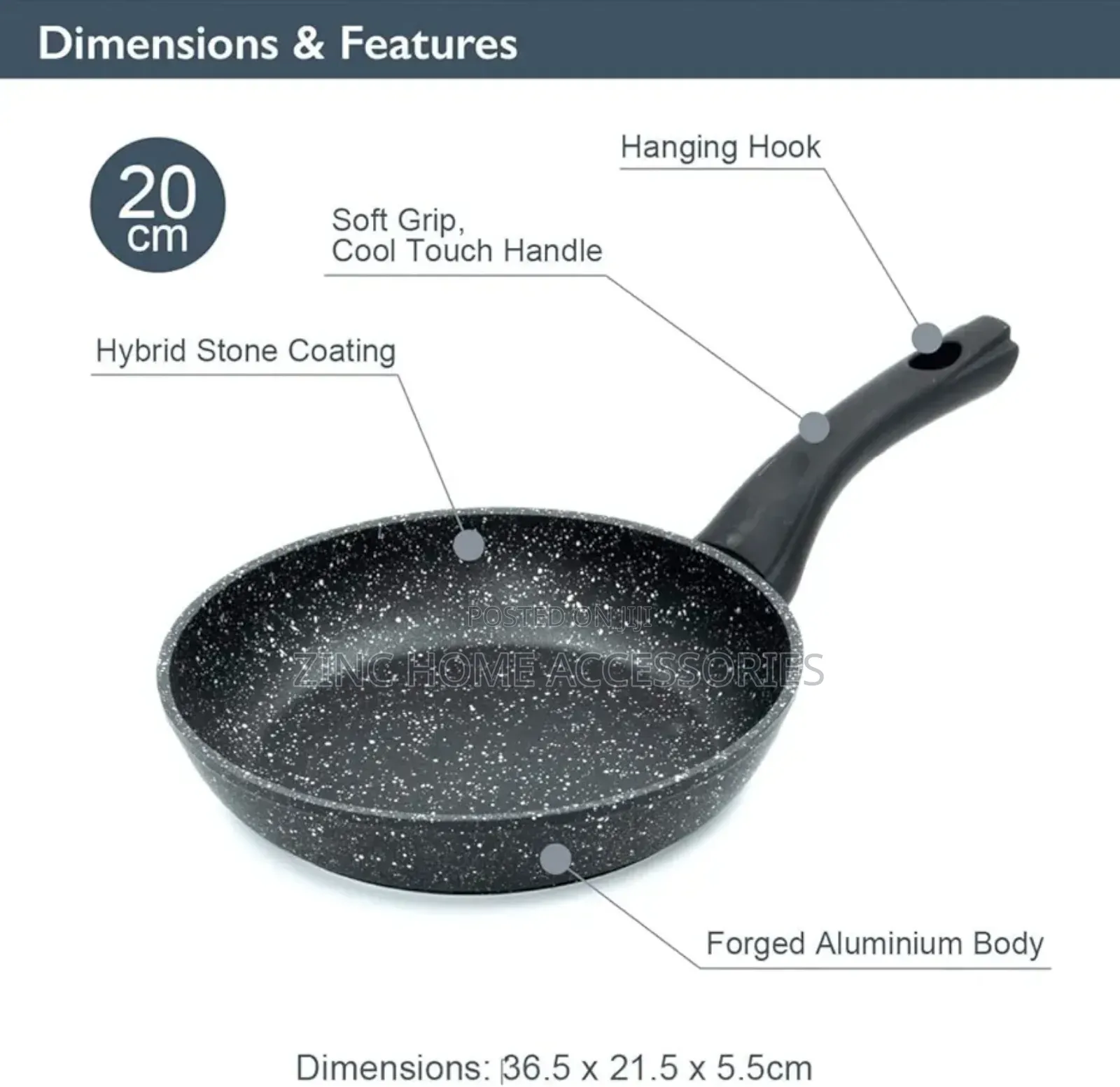 Blackmoor 20cm Frypan