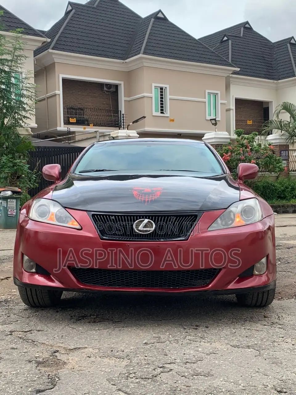 Lexus IS 2008 Red