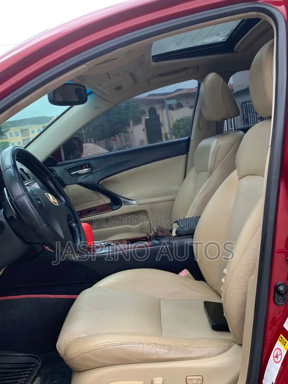 Lexus IS 2008 Red