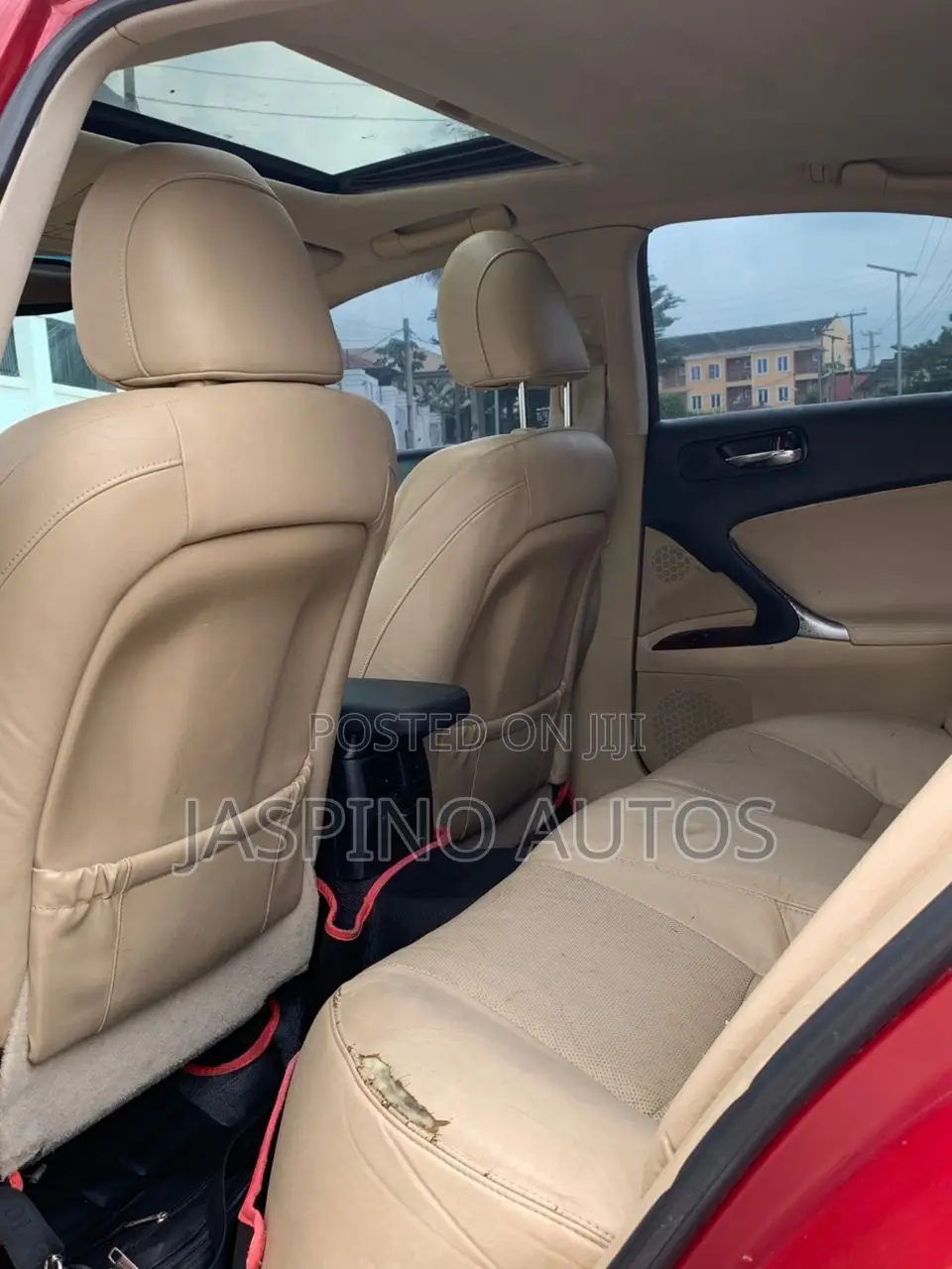 Lexus IS 2008 Red