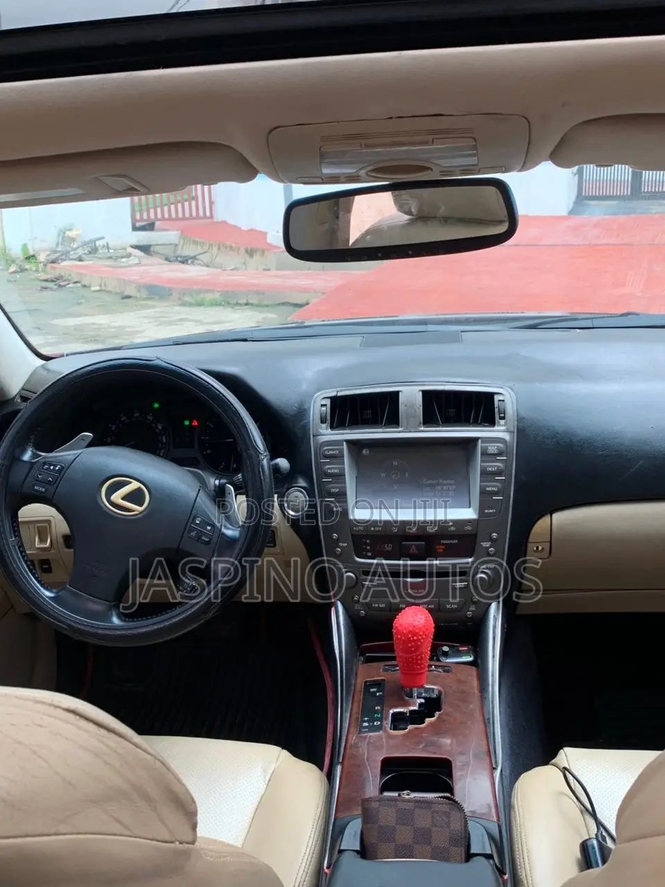 Lexus IS 2008 Red