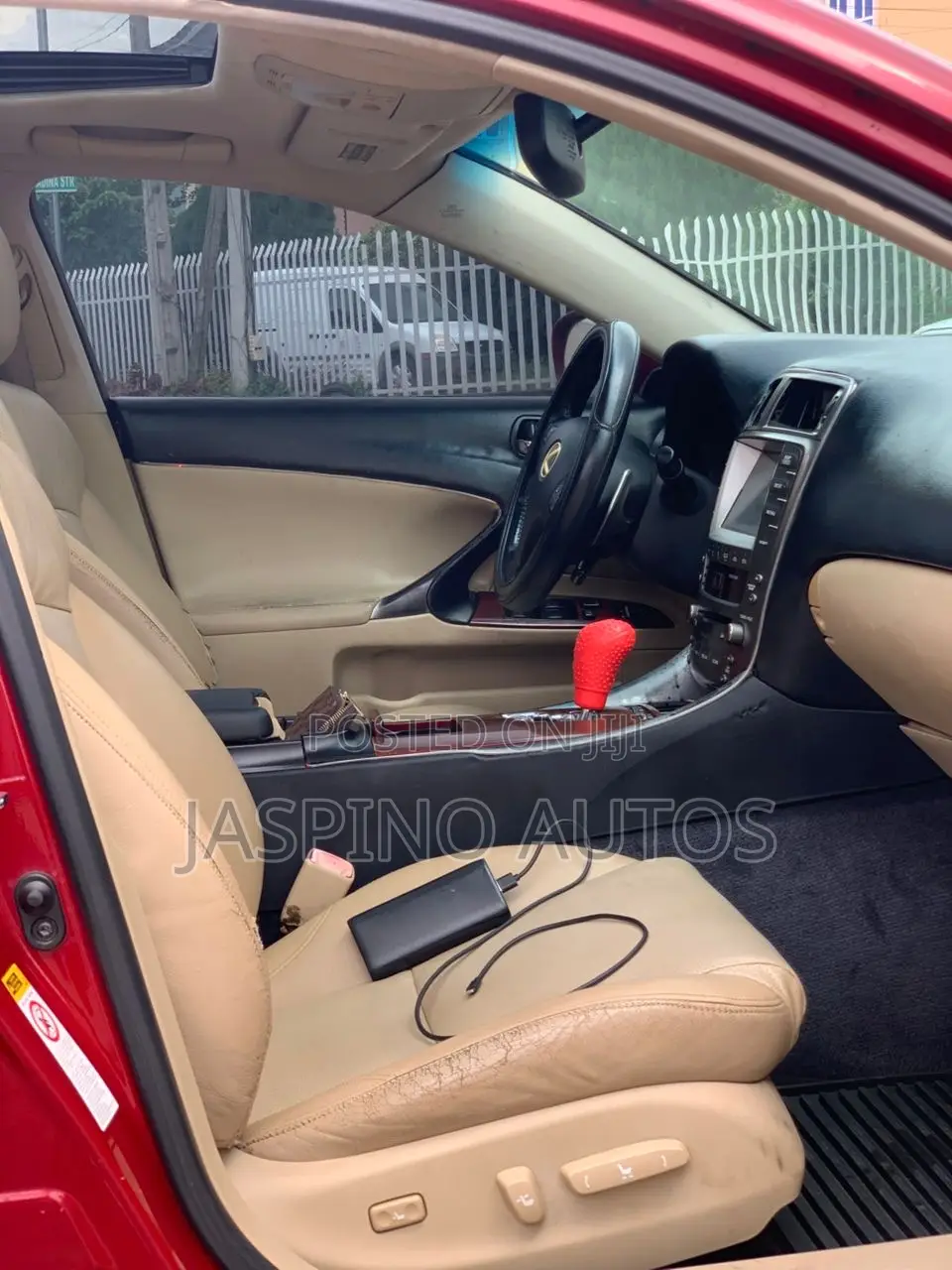 Lexus IS 2008 Red