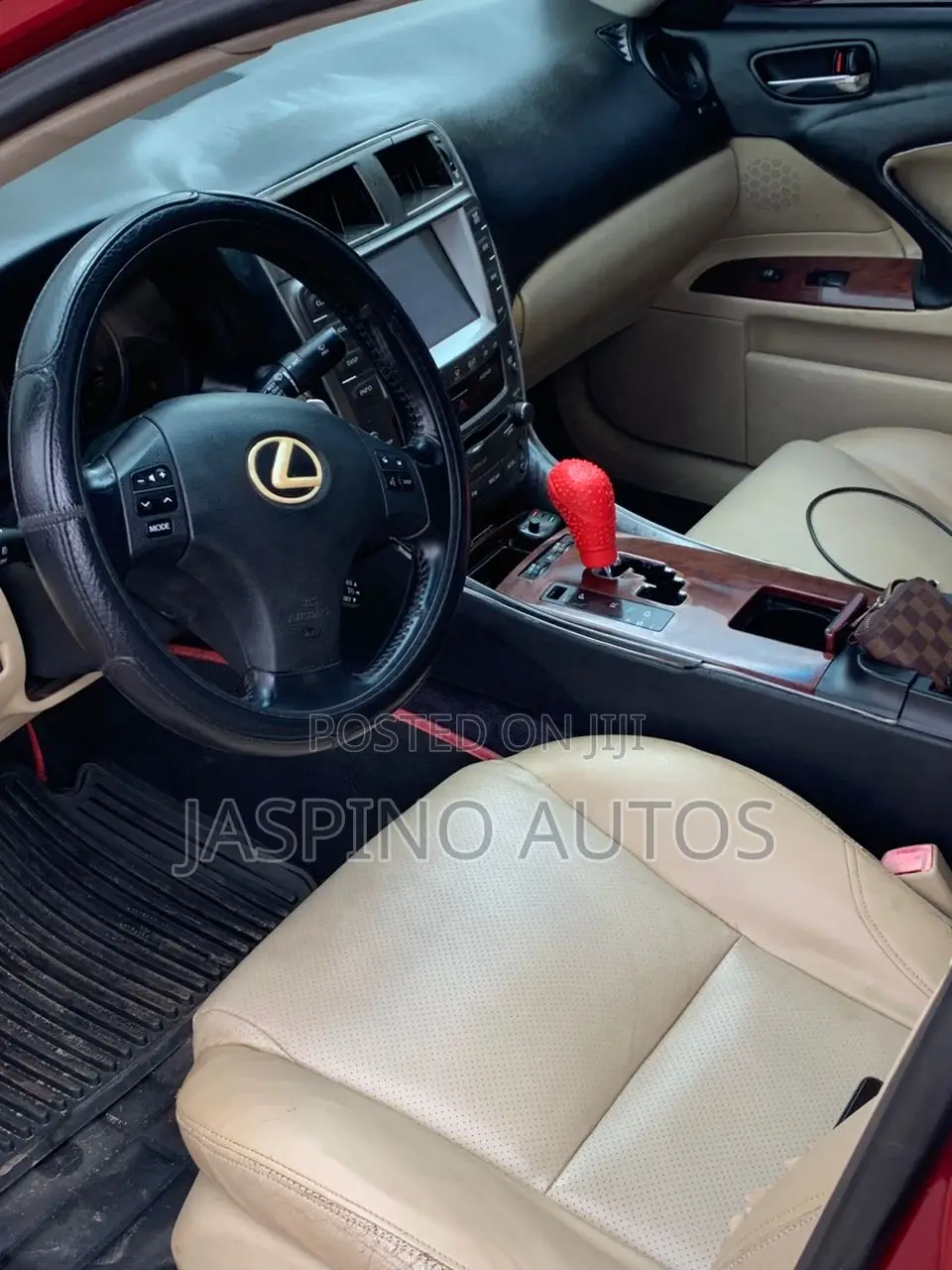Lexus IS 2008 Red