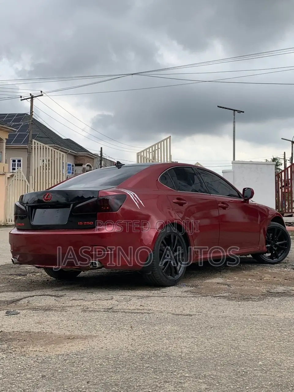 Lexus IS 2008 Red