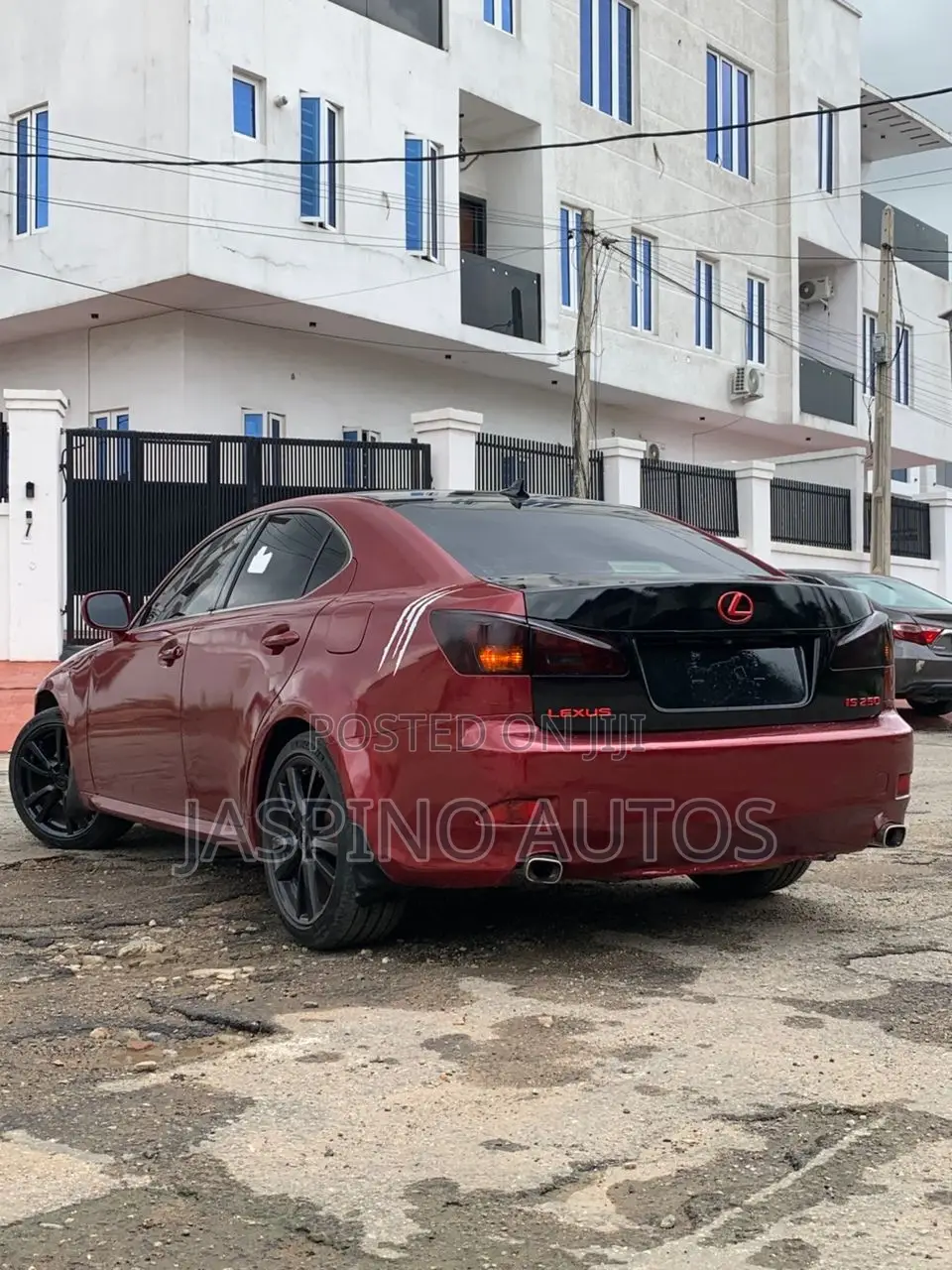Lexus IS 2008 Red