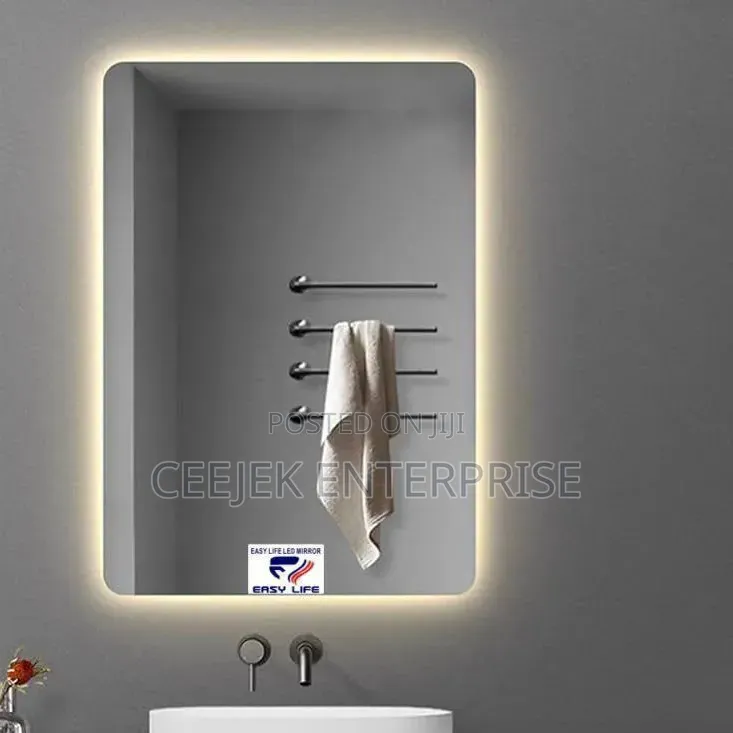 70x50 Led Mirrow With 3 Ligth
