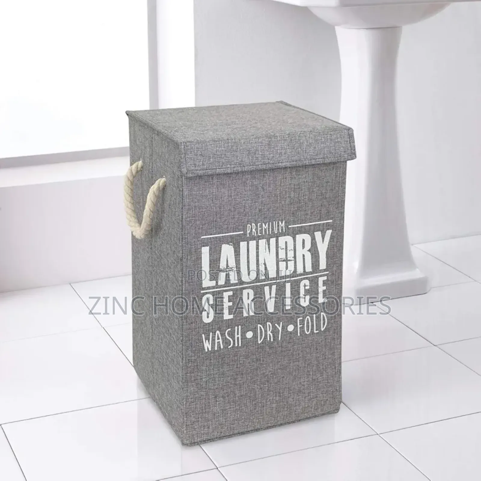 Deluxe Laundry Hamper
