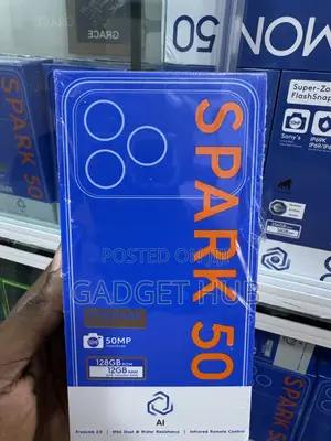New Tecno Spark 50 128 GB Purple