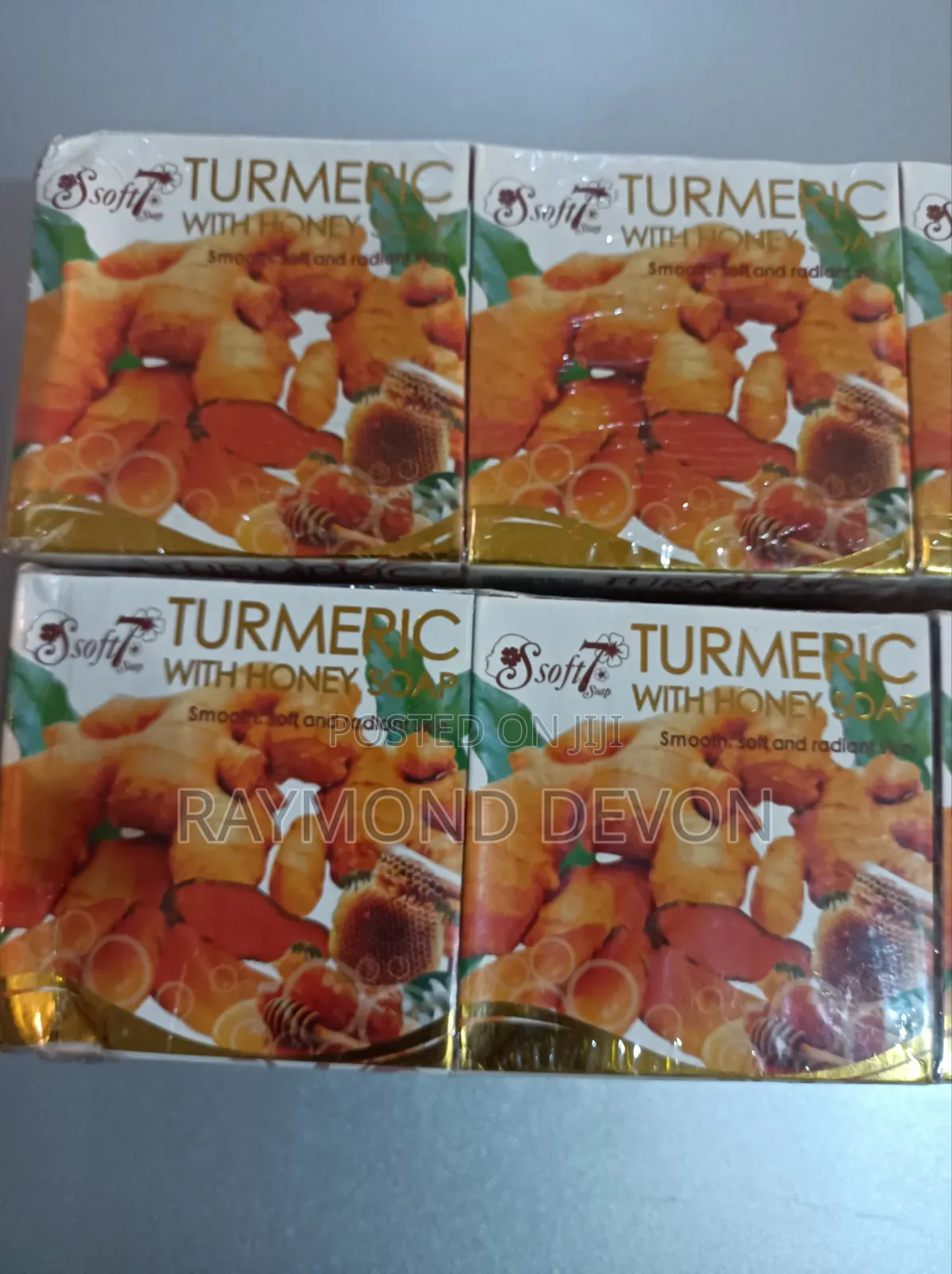 Natural Turmeric Honey Soap
