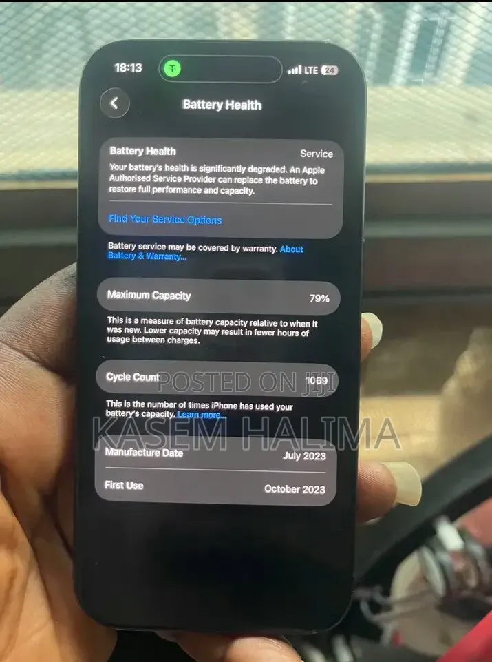 Apple iPhone 15 Pro 1 TB Blue