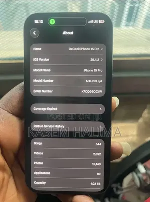 Apple iPhone 15 Pro 1 TB Blue