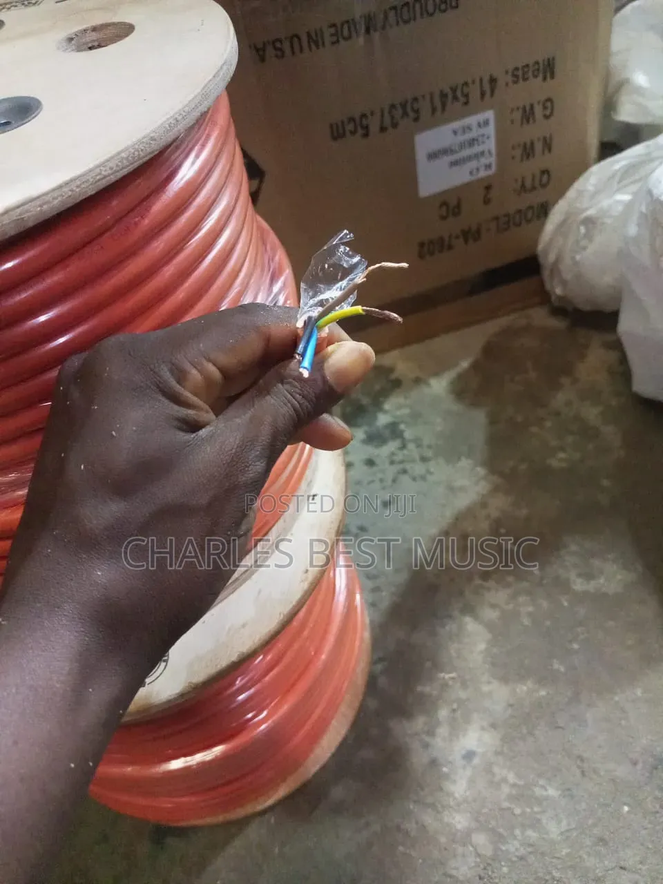 Dis 2 Coli Wire For Speaker