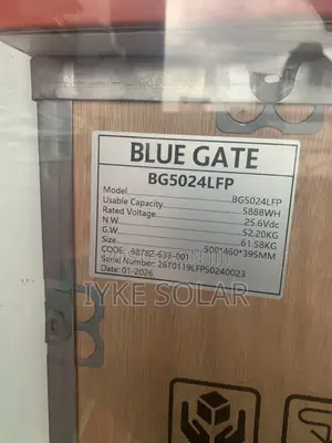 10kwh 24v Bluegate Lithium Ion Battery