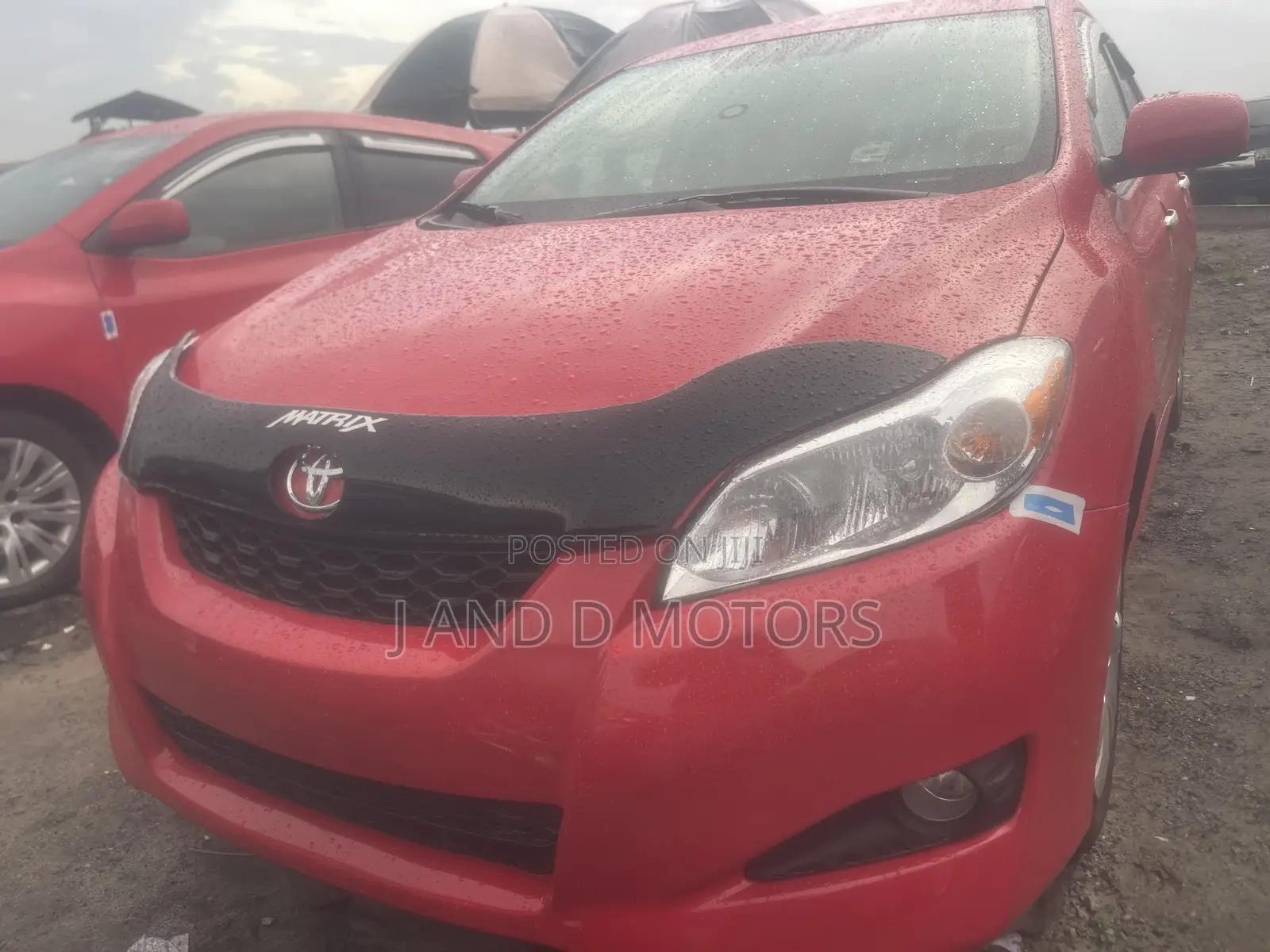 Toyota Matrix 2011 Red