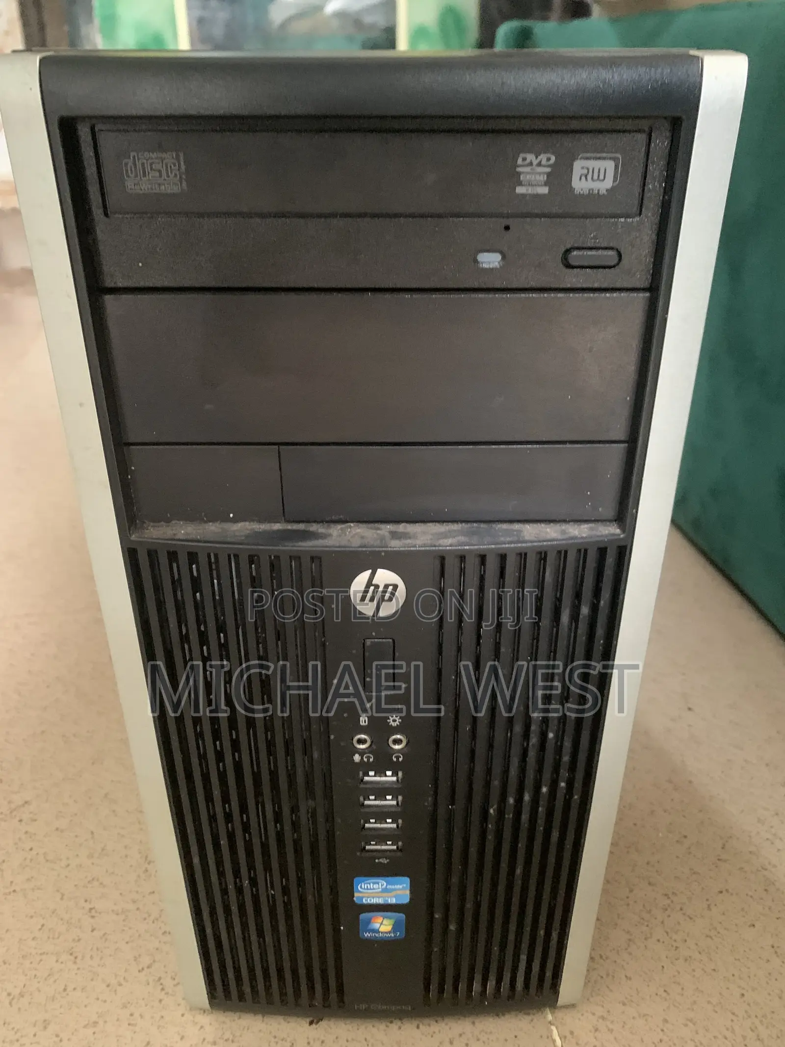 Desktop Computer HP 4GB Intel Core i3 HDD 500GB