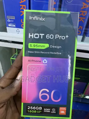 New Infinix Hot 60 Pro+ 256 GB Black