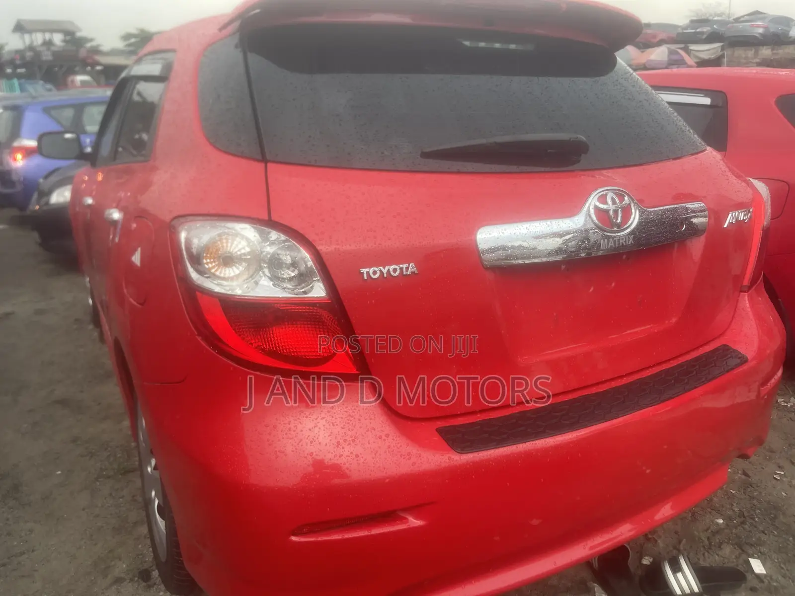 Toyota Matrix 2011 Red