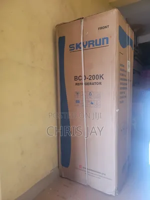 Skyrun Double Door, 200lts Refrigerator