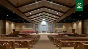 Auditorium Plasterboard Ceiling - Transform Your Worship Space