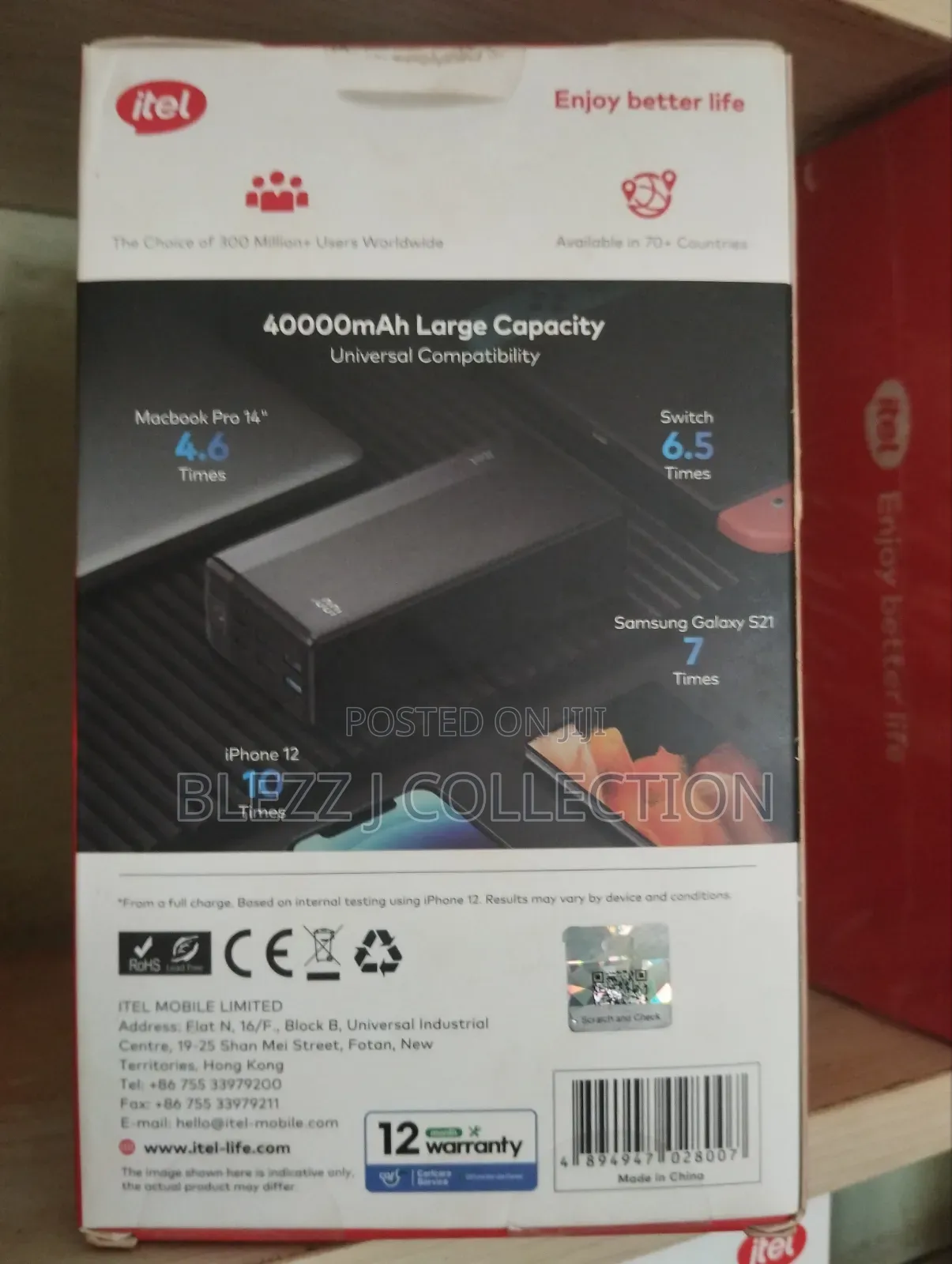 Itel Power Bank