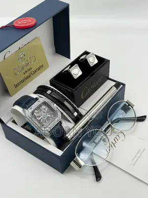 Exclusive Cartier Leather Masculine Set