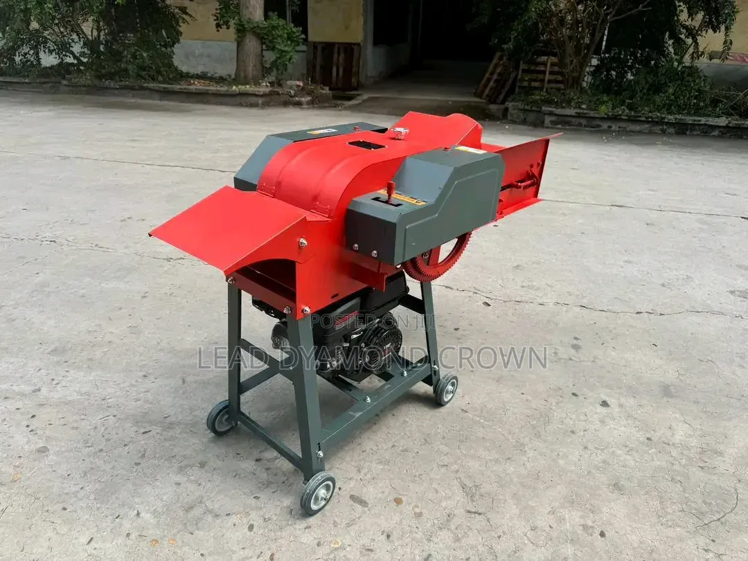 Chaff Cutter Machine With Conveyor