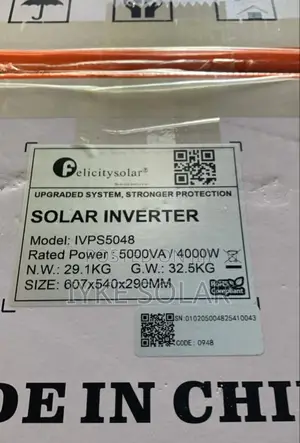 5kva 48v Felicity Inverter ( Normal One ) Non Hybrid