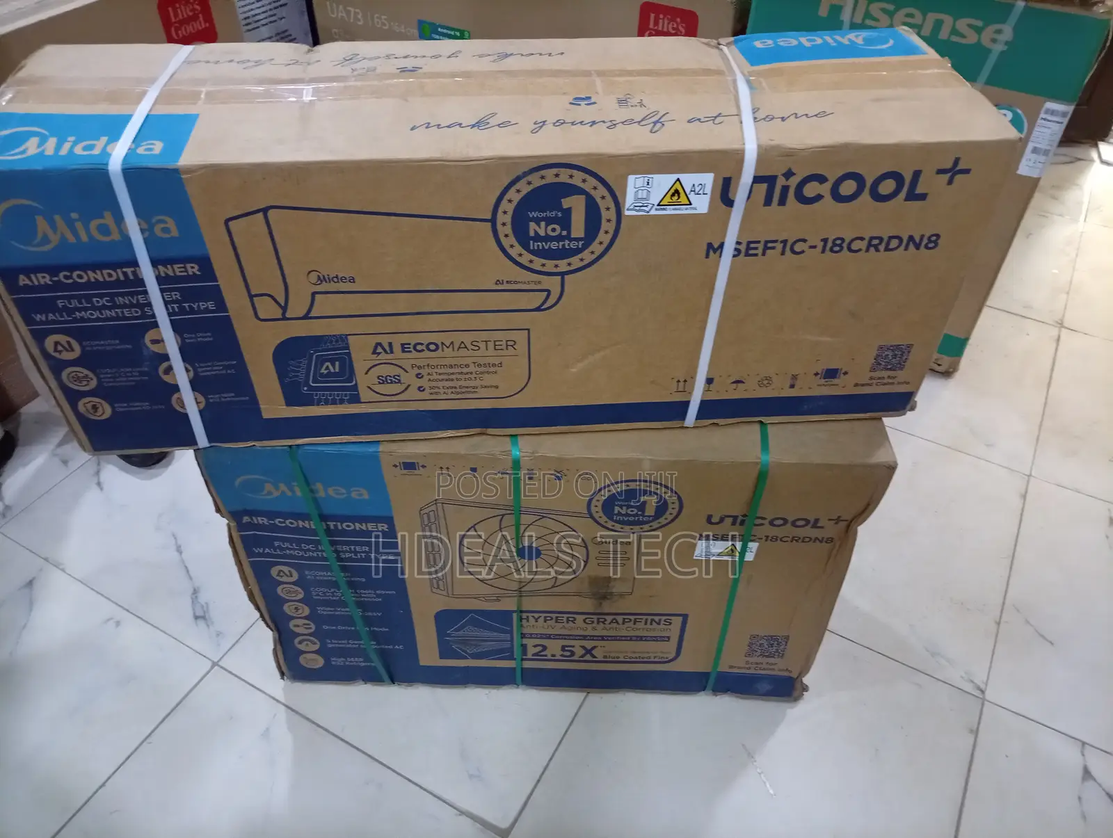 New -Most Midea 2hp Non-Inverter Ac > Split System