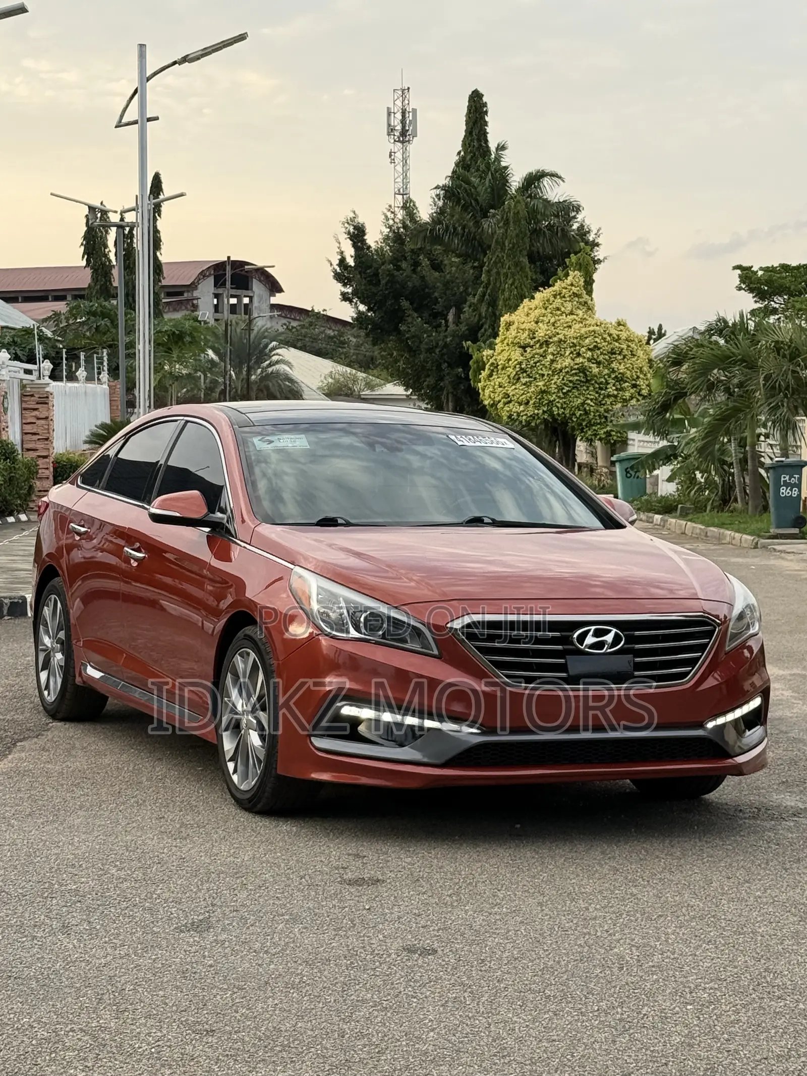 Hyundai Sonata 2015 Orange