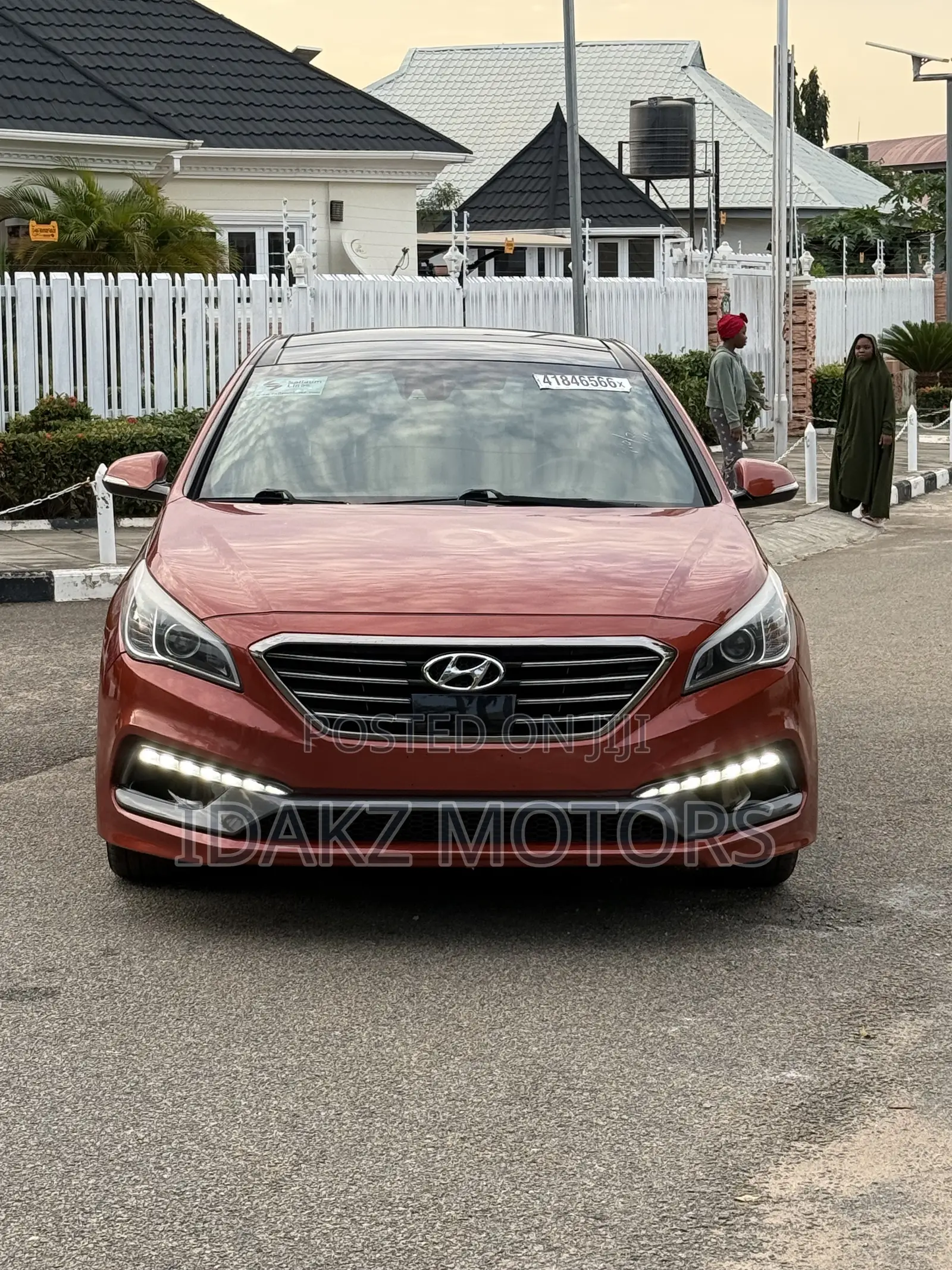 Hyundai Sonata 2015 Orange
