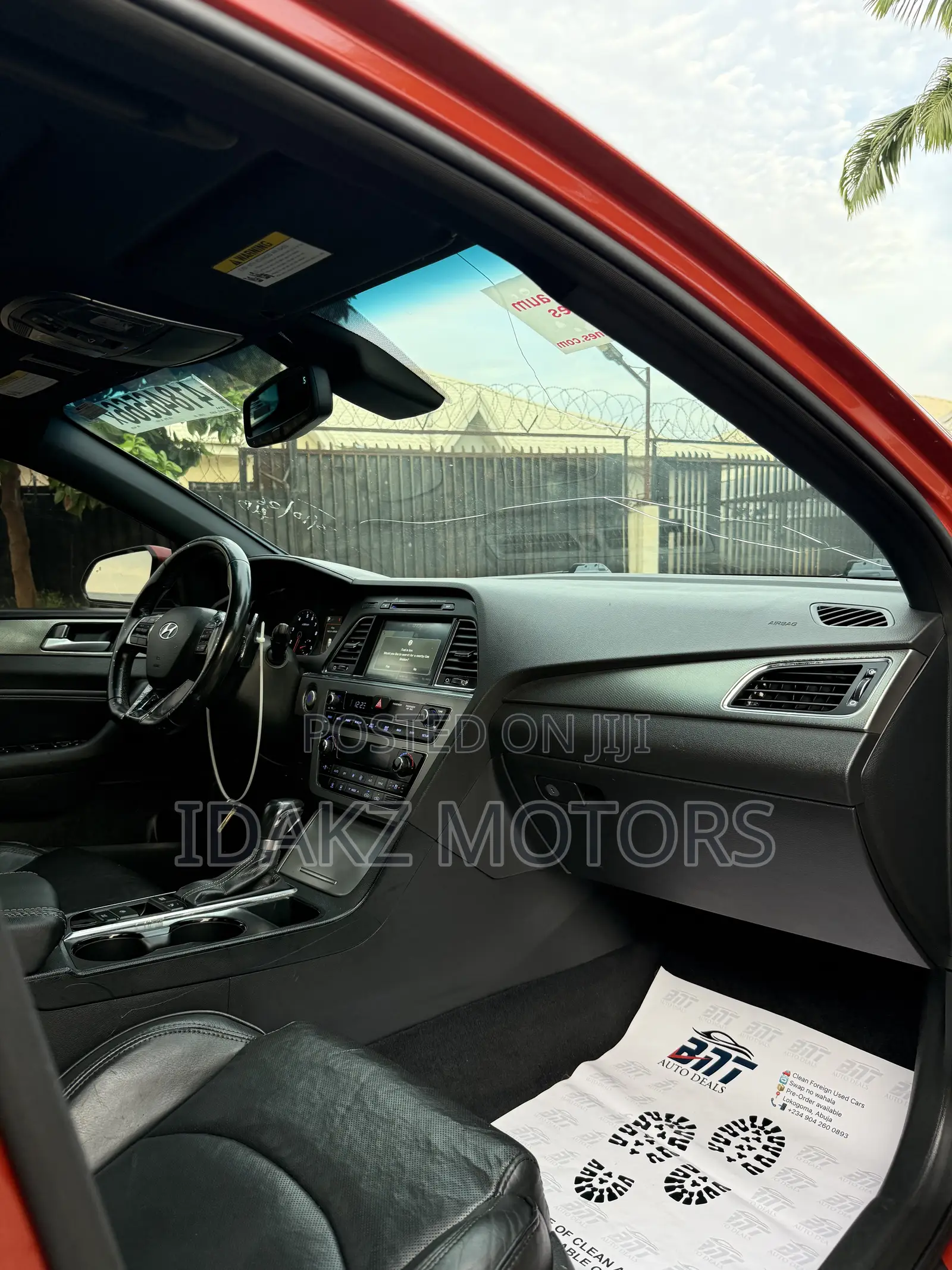 Hyundai Sonata 2015 Orange