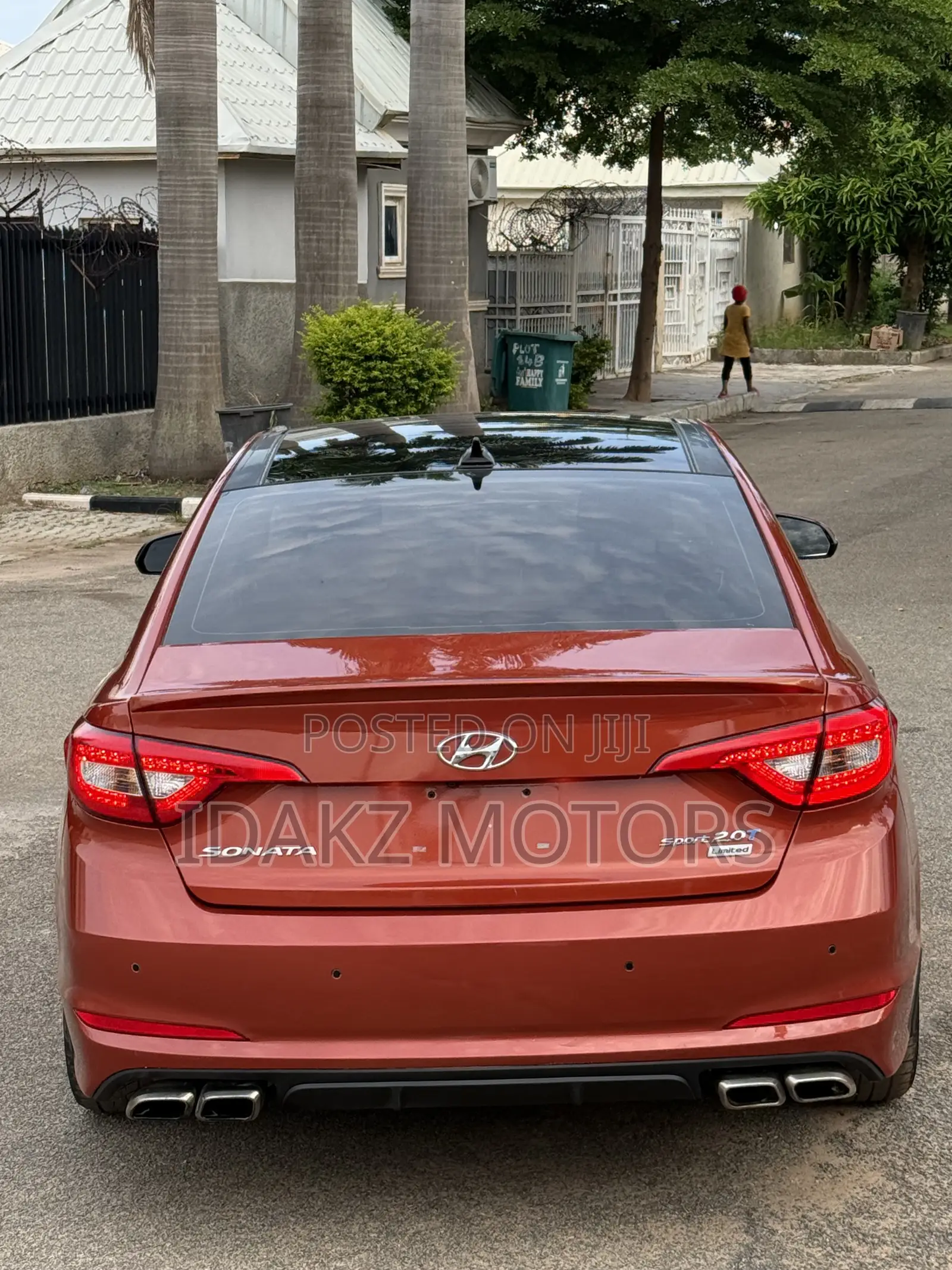 Hyundai Sonata 2015 Orange