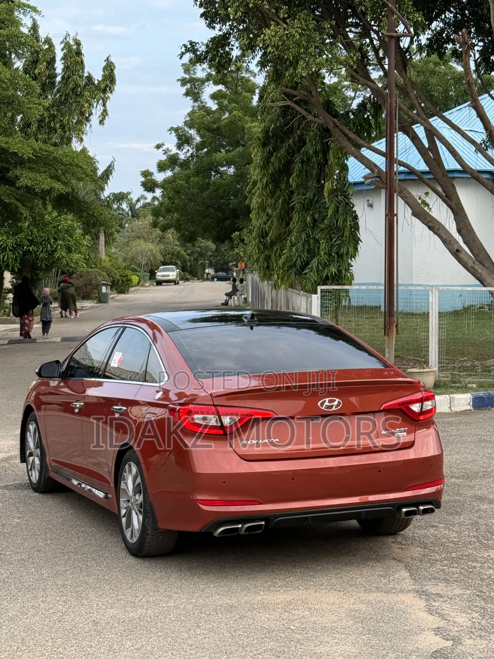 Hyundai Sonata 2015 Orange