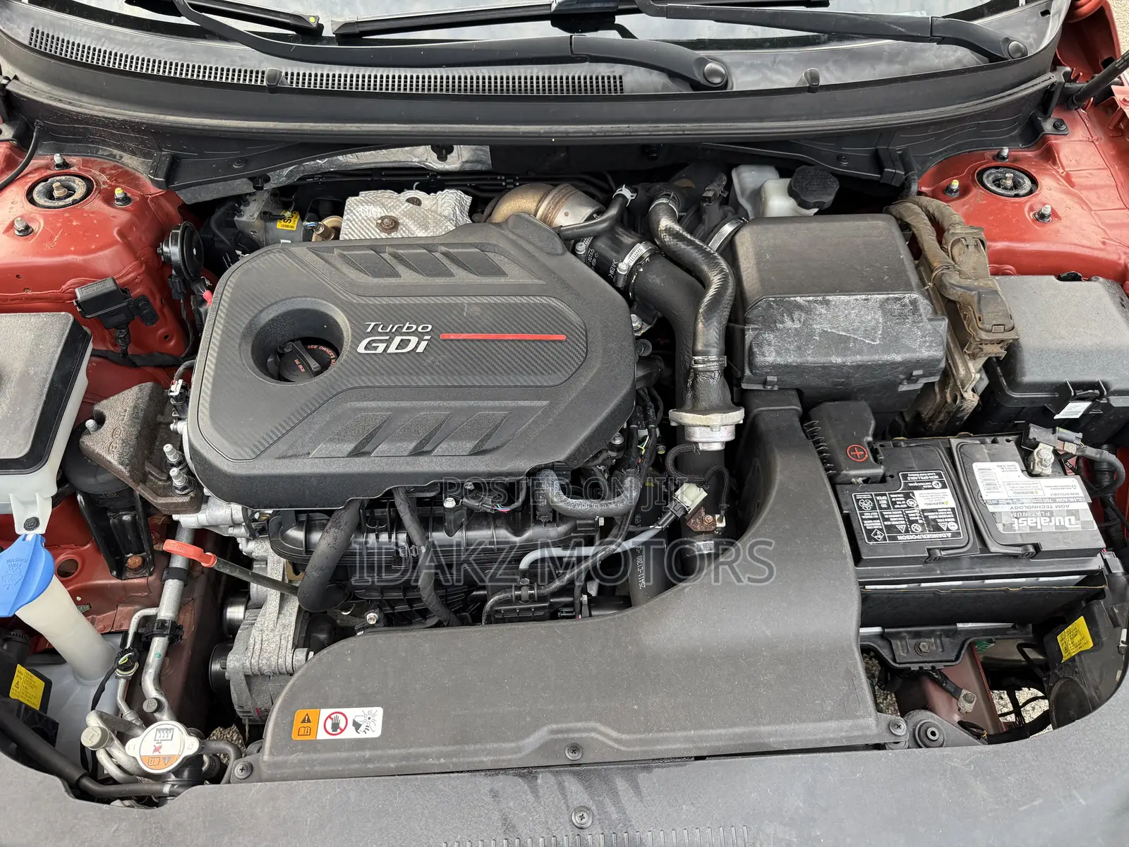 Hyundai Sonata 2015 Orange
