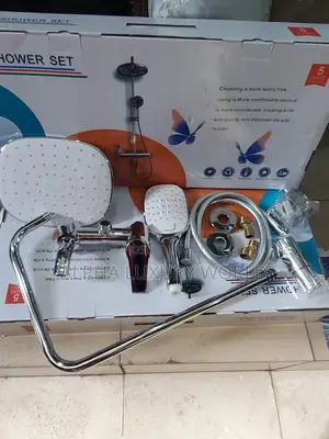 Chrome Shower Set