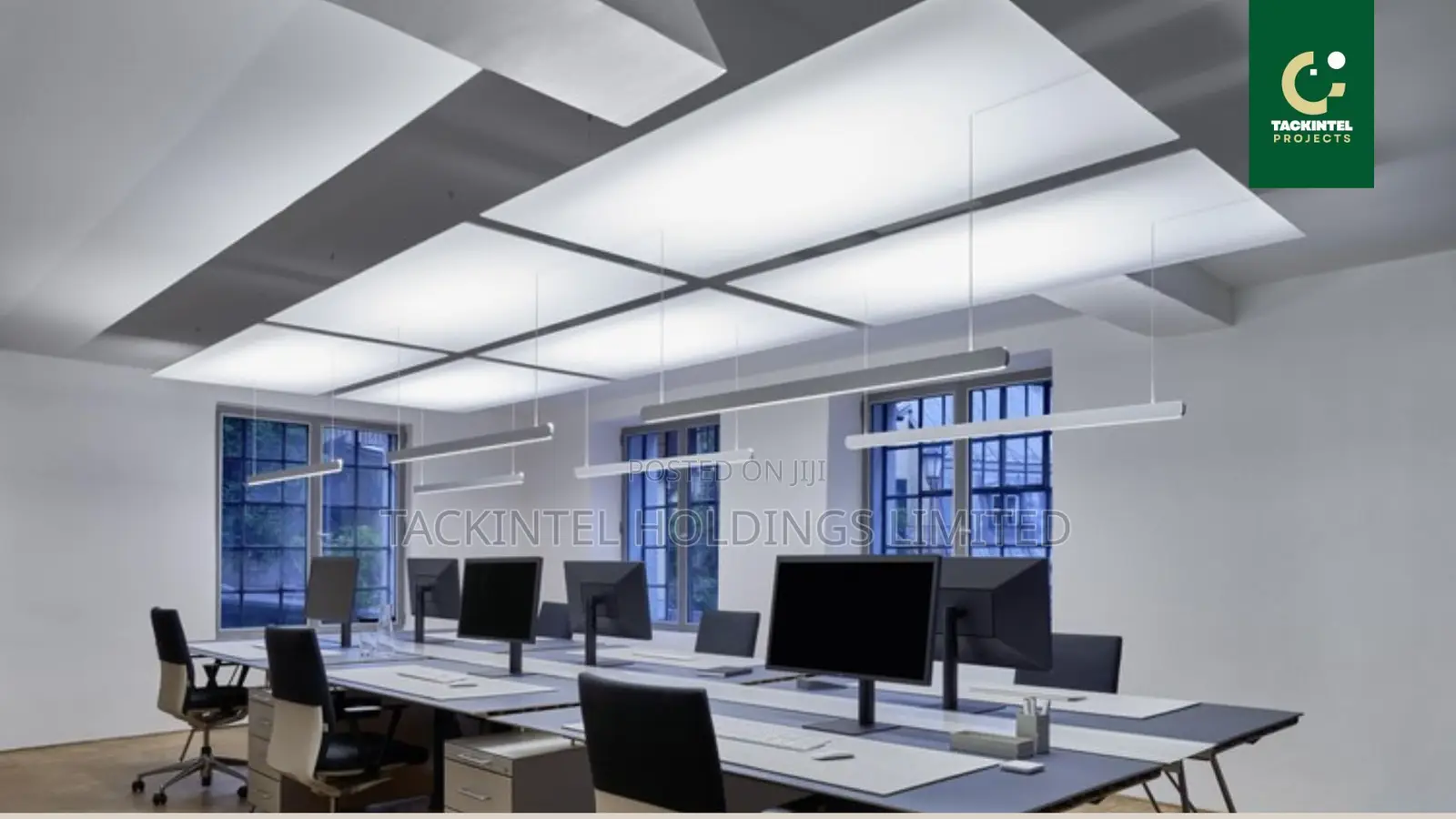 Office Interior Lights And Setup
