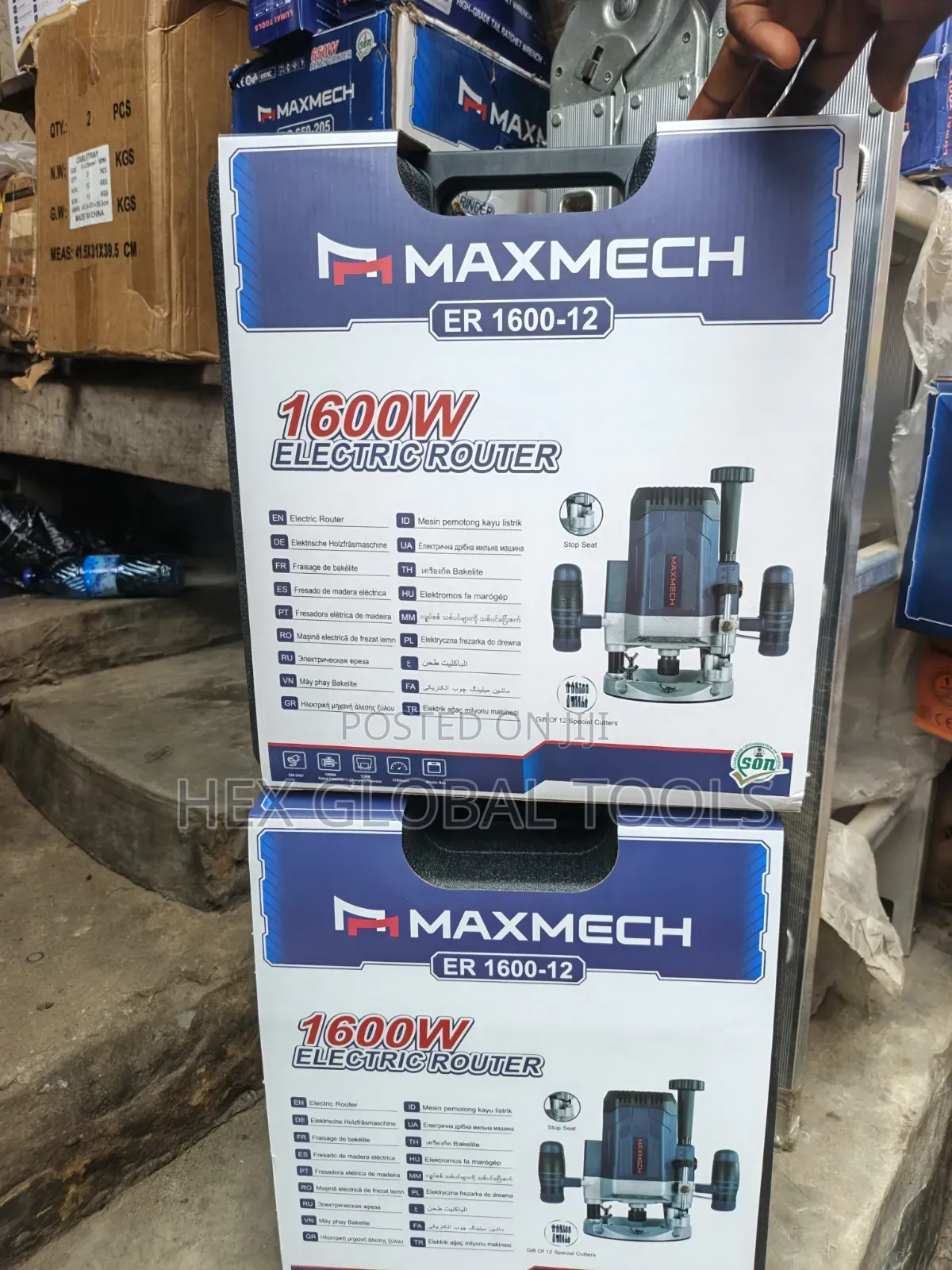 Maxmech Electric 12mm 1600w Router Machine