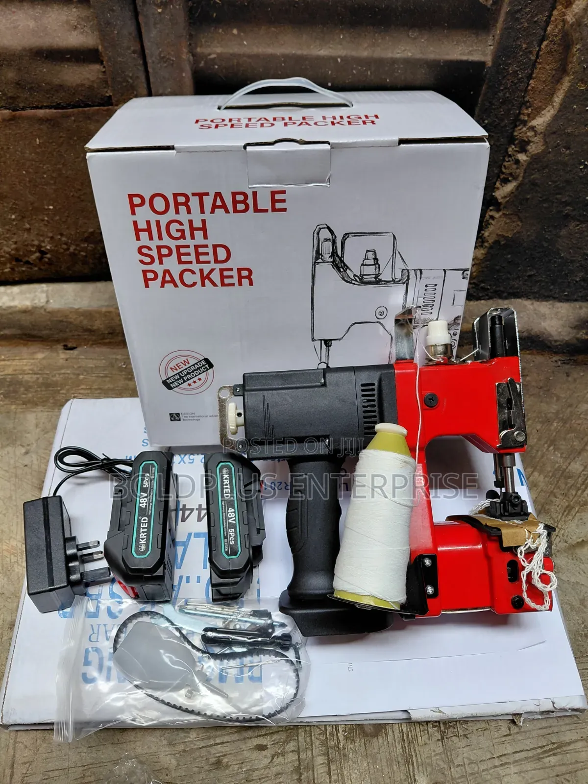 48 Volt Krted Bag Closer Machine