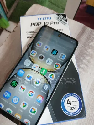 Tecno Pop 10 Pro 128 GB White