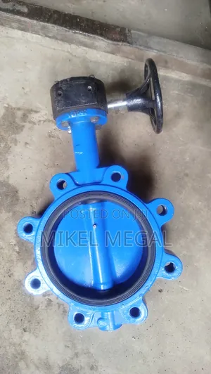 6" Butterfly Valve Bolt Hole With Gearbox