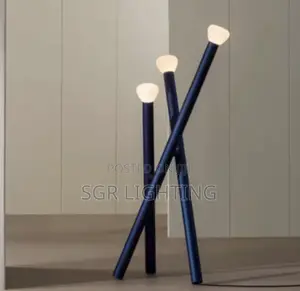 Nordic Floor Lamp Creative Orange Tripod Standing Lamp
