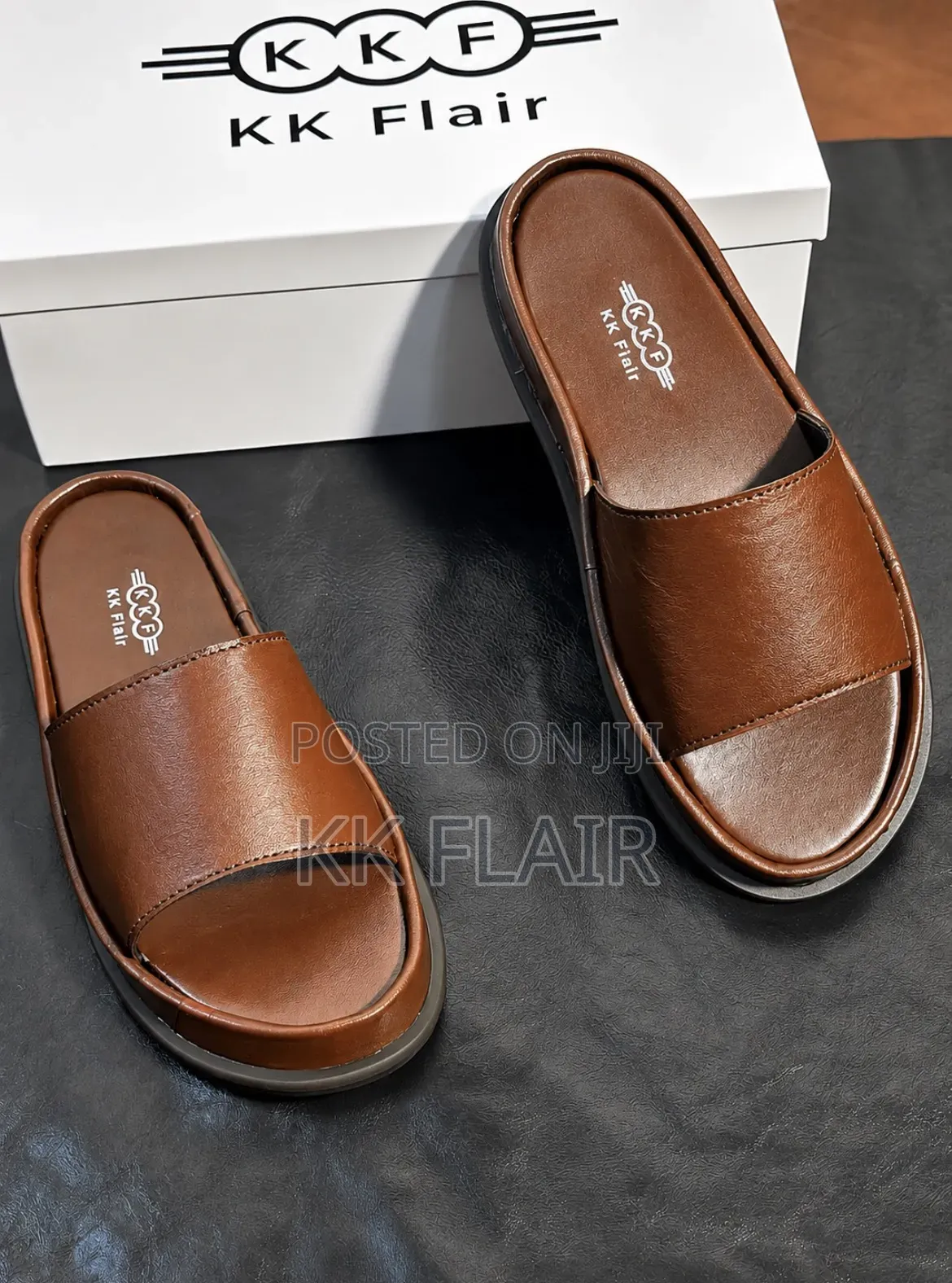 Premium High-Quality Leather Horizontal Strap Slides