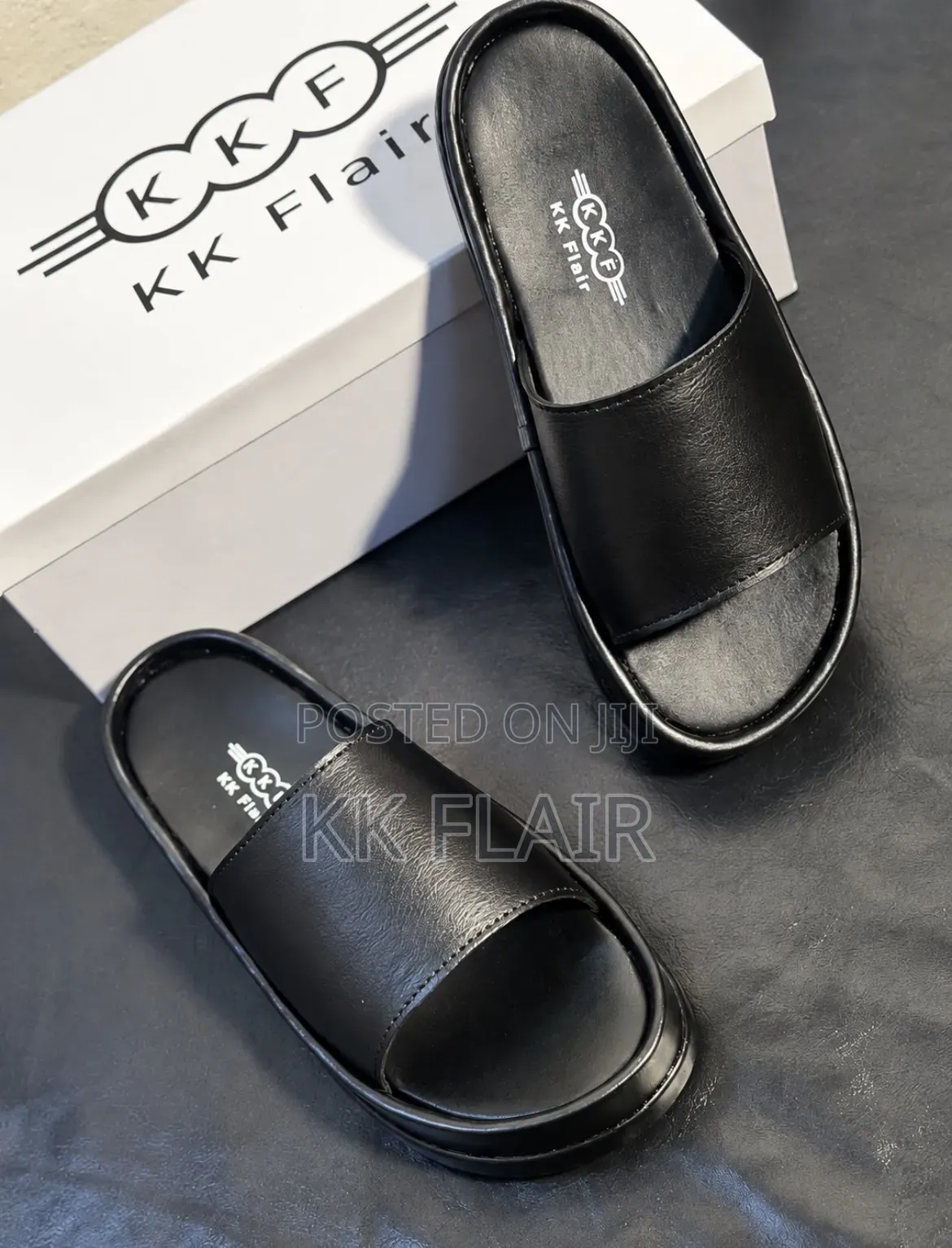 Premium High-Quality Leather Horizontal Strap Slides