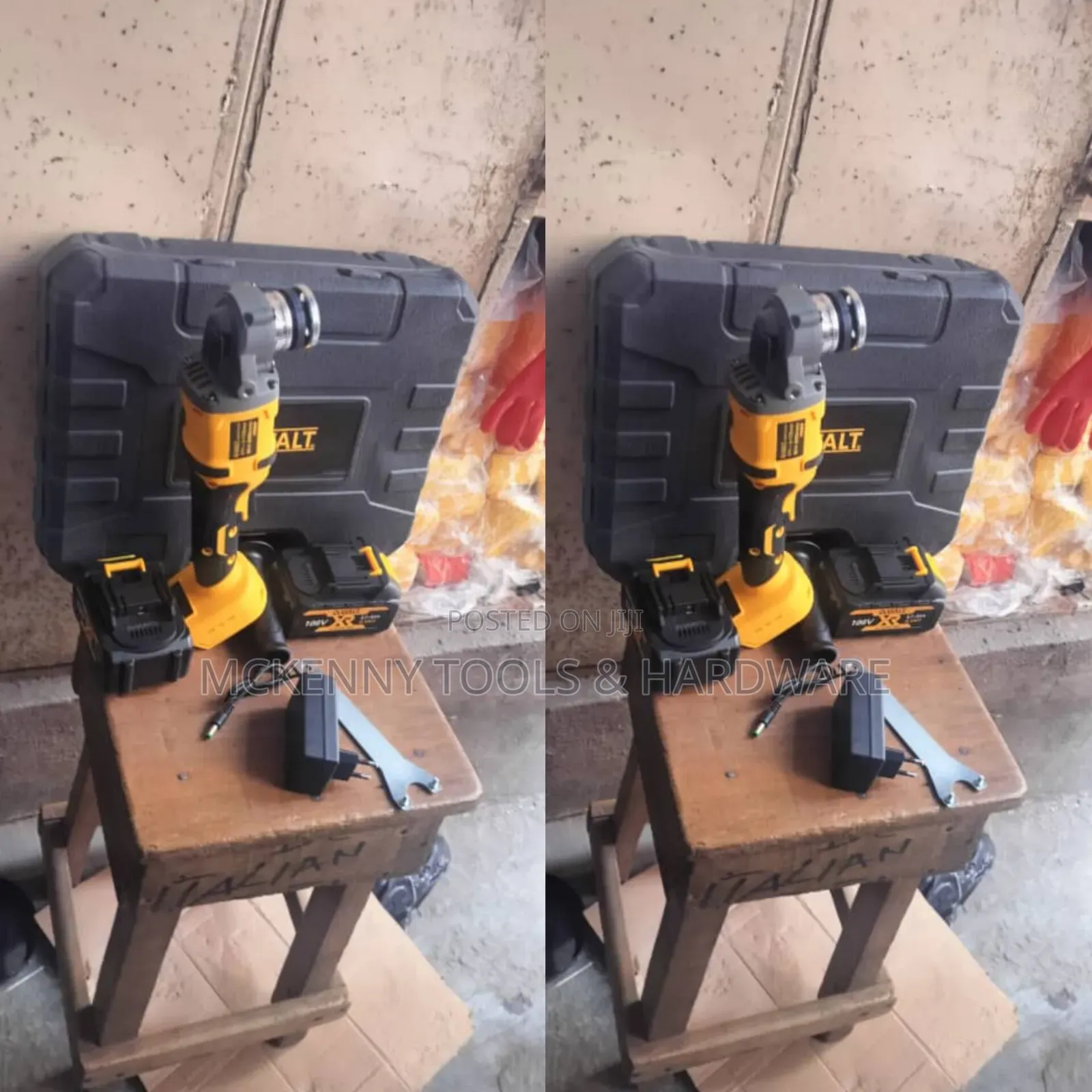 118v Dewalt Cordless Angle Grinder Kit.