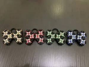 Beaded Hair Bow