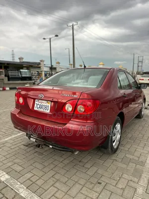 Toyota Corolla 2007 Red