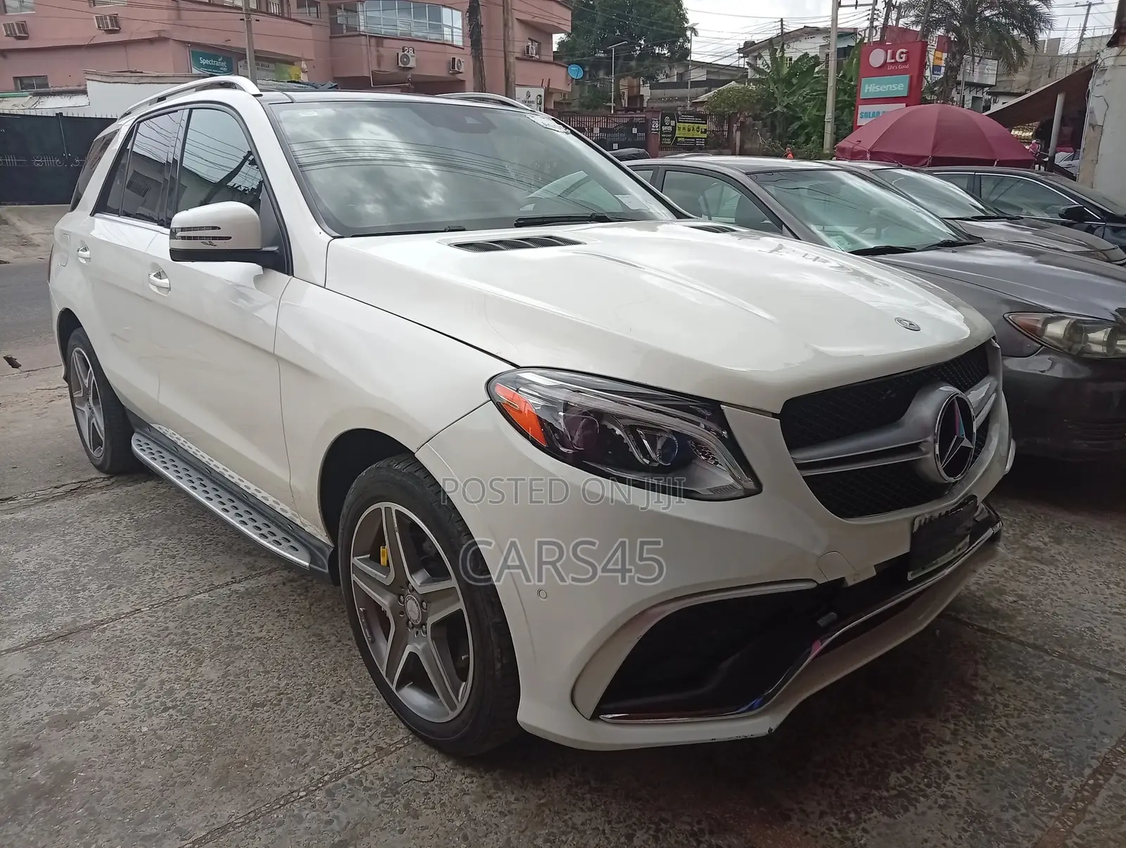 Mercedes-Benz GLE-Class 2017 White