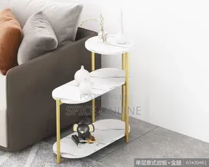 Xvip Exclusive Marble Side Shelf